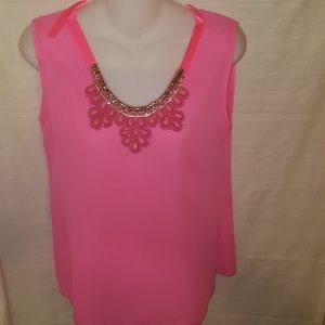 style me| top pink |size:s| new without tags